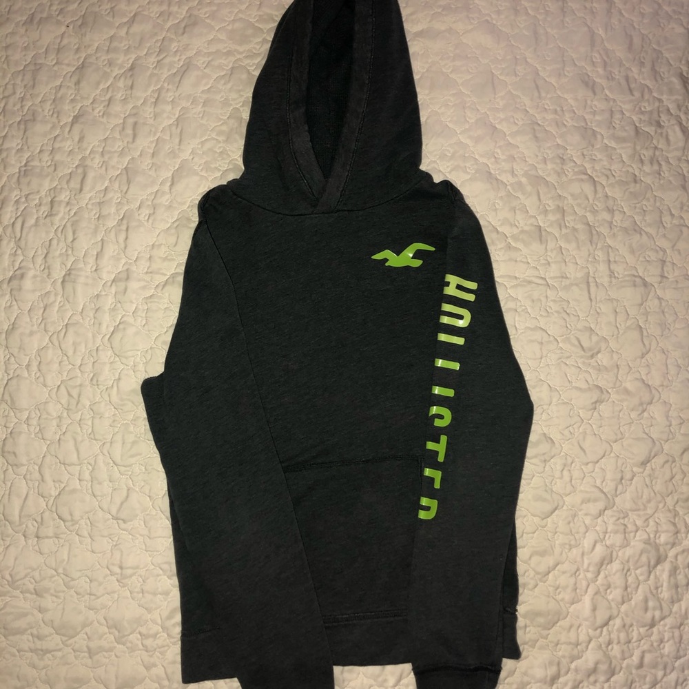 Grey Hollister Hoodie